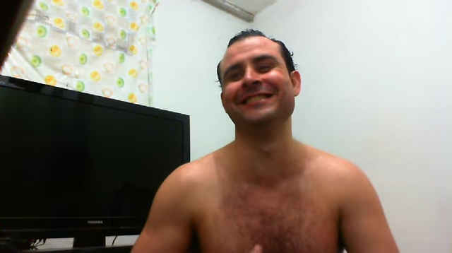 Frame assustador do Rica